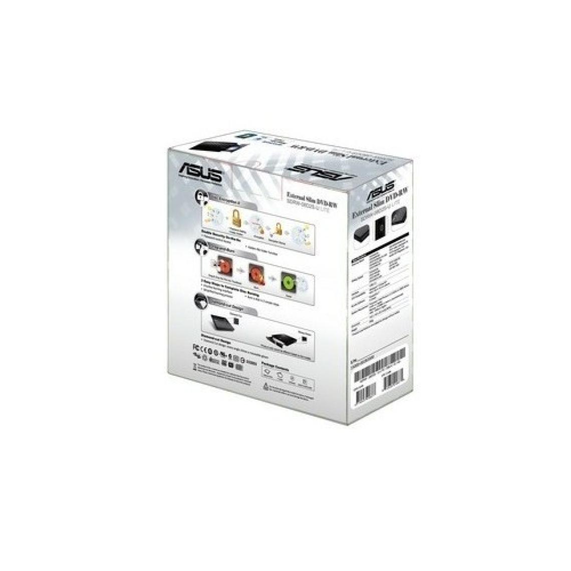 Asus Lite Slim SDRW-08D2S-U Siyah DVD Yazıcı
