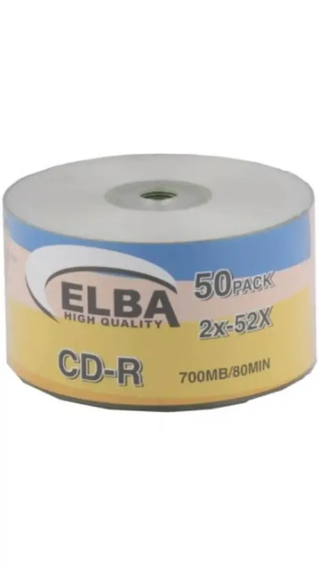 Elba Cd-R 700Mb-80Mın 56X 50Li Shrink