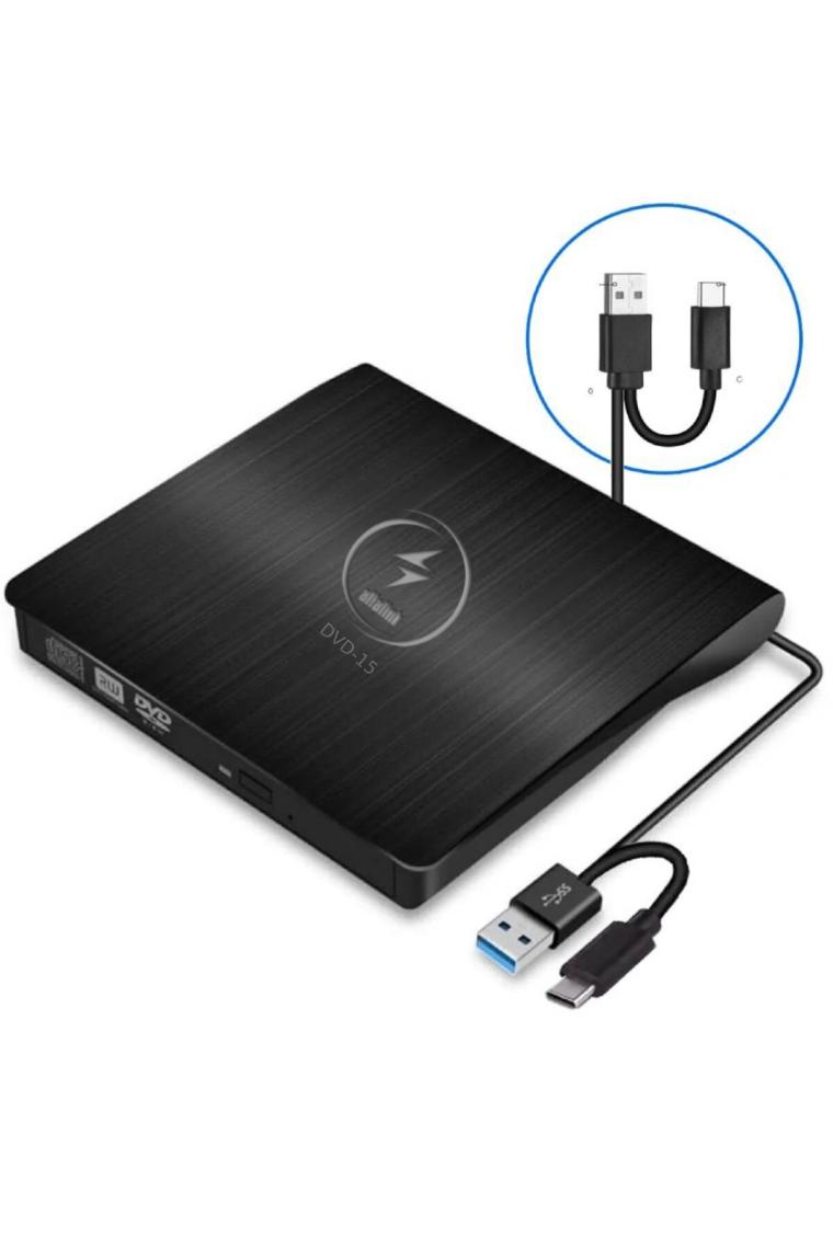 Alfalink AL-DVD15 USB 3.0 Ultra Slim Taşınabilir DVD Rw Optik Yazıcı
