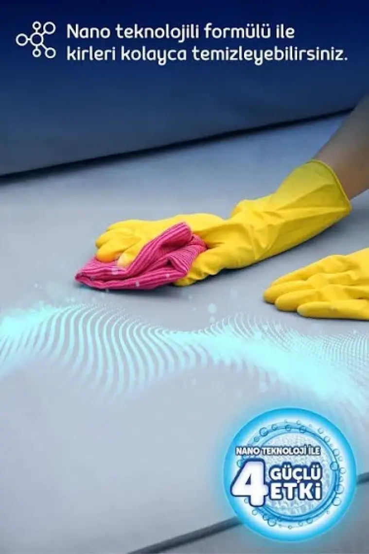 Fakir Klasik Nano Teknolojili Halı ve Koltuk Şampuanı (Makine)
