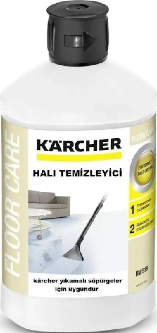 Karcher Se 6100 SE 5100 Halı Yıkama Makinesi İçin RM 519 Sıvı Temizleme Deterjanı Şampuan