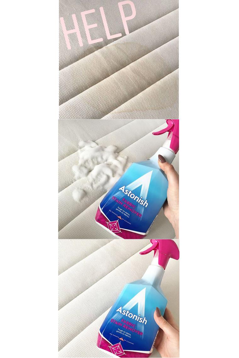 Astonish Vegan Manşet, Yaka & Kumaş Leke Çıkarıcı Sprey 750 Ml