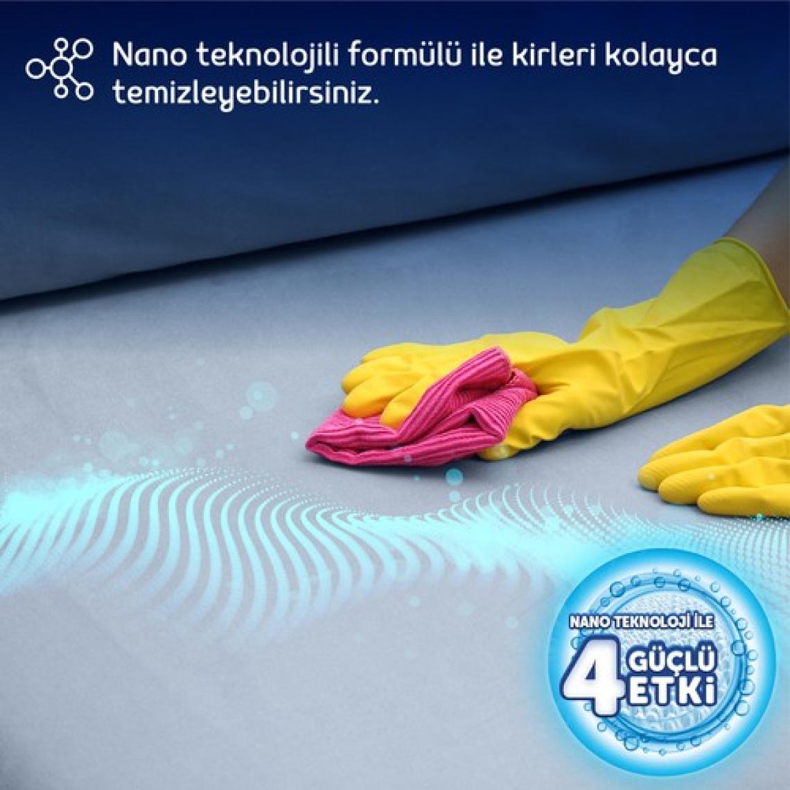 Fakir Nano Teknoloji ile Elde Yıkama Halı ve Koltuk Şampuanı 1000ml x 4 Adet