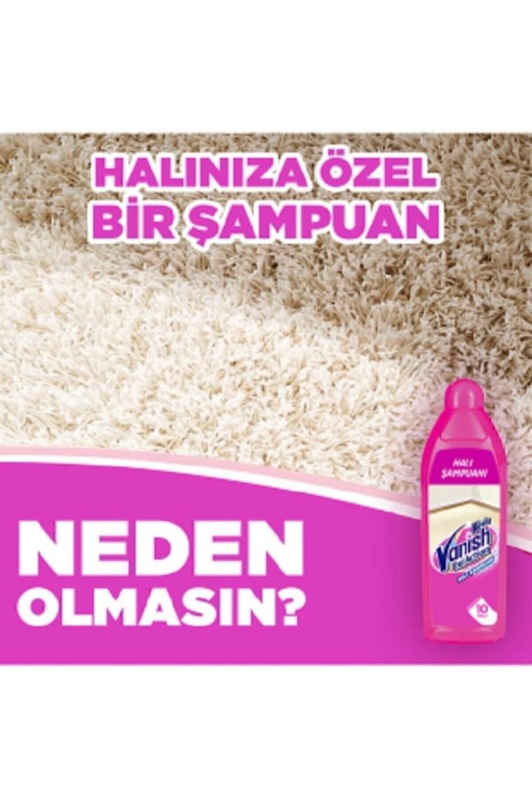 Kosla Vanish Oxi Action Makinede Halı Yıkama 850 ml *2 Adet