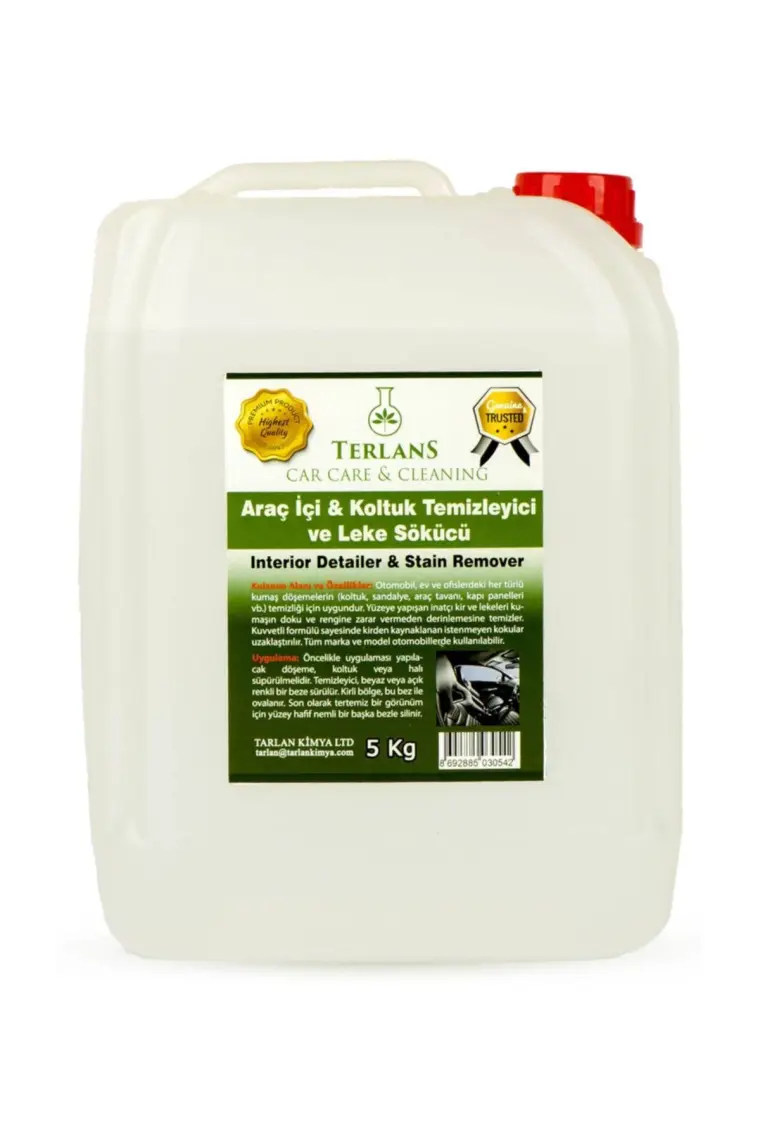 Terlans Parfümlü Araç içi Koltuk Halı Temizleyici Leke Sökücü 5 Kg