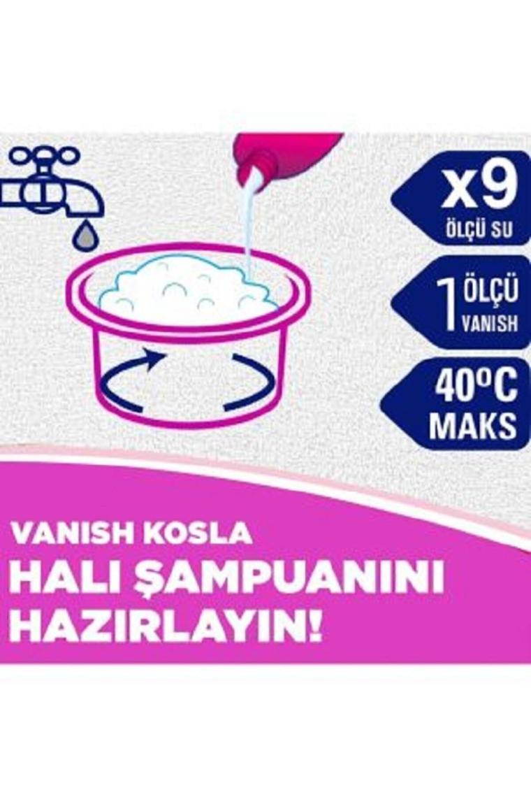Kosla Halı Şampuanı Elde Yıkama 2x850 ml