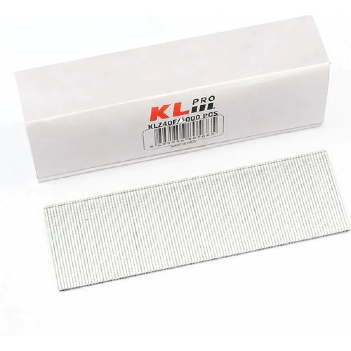 KL Pro  40mm Havalı/Elektrikli Çivi Tabanca Çivisi 5000 Adet Klz40f