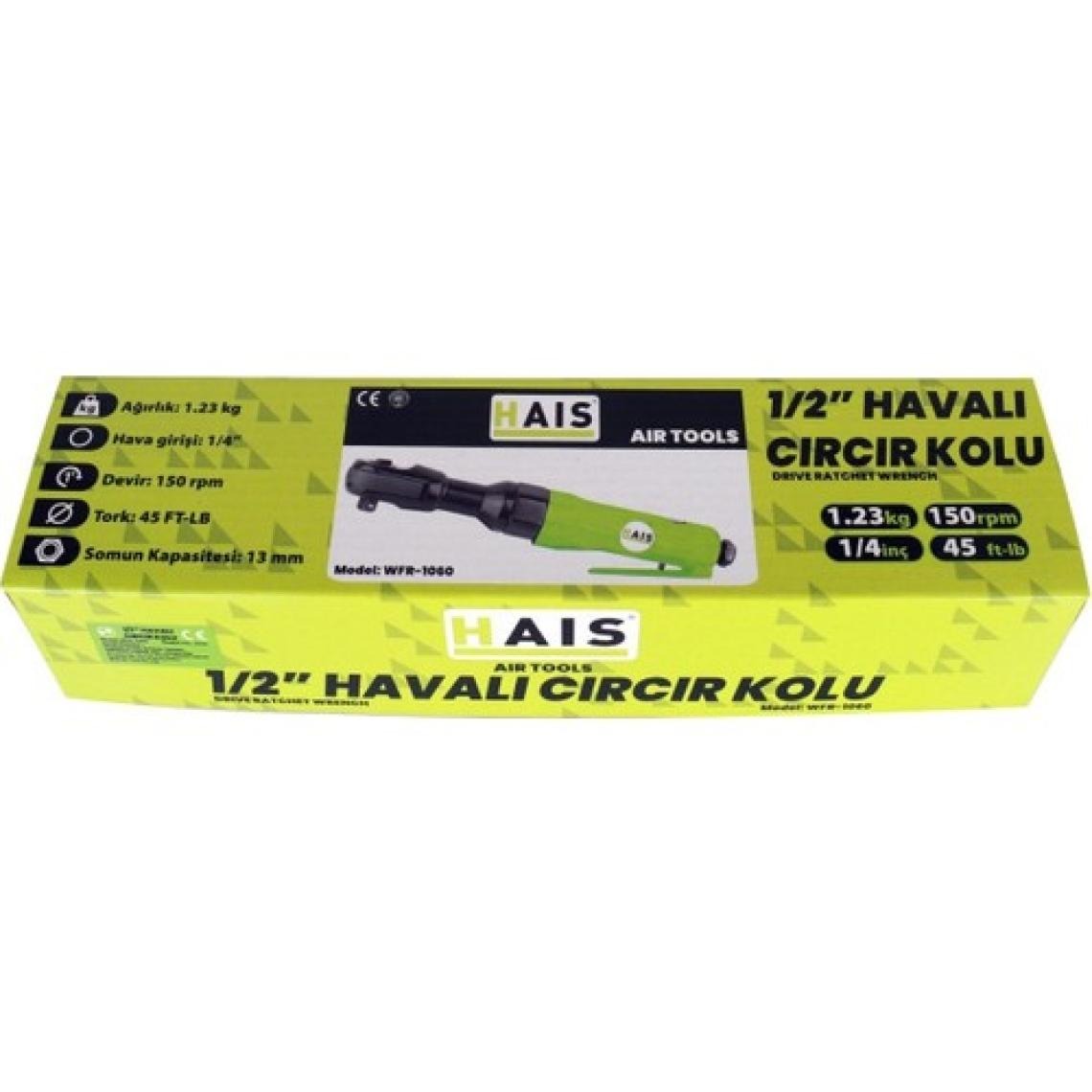HAIS Profesyonel Havalı Cırcır Somun Sökme 1060