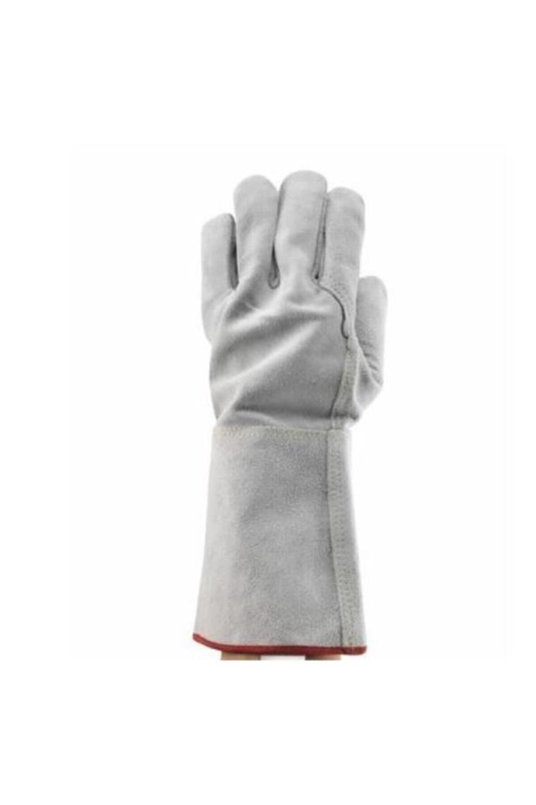 Max Safety Kaynakçı Eldiveni Kırmızı