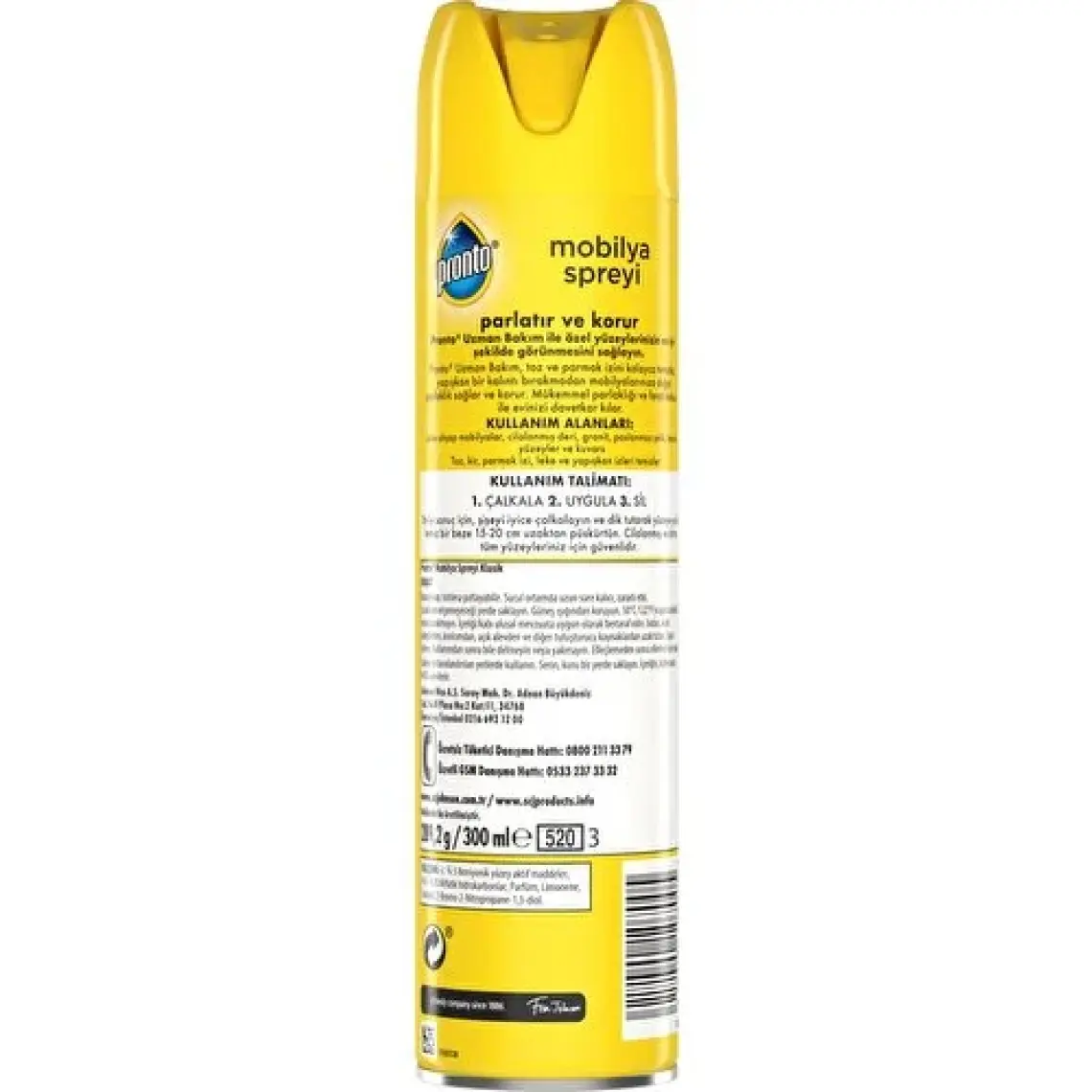 Pronto Mobilya Cilası - Regular 300 ml