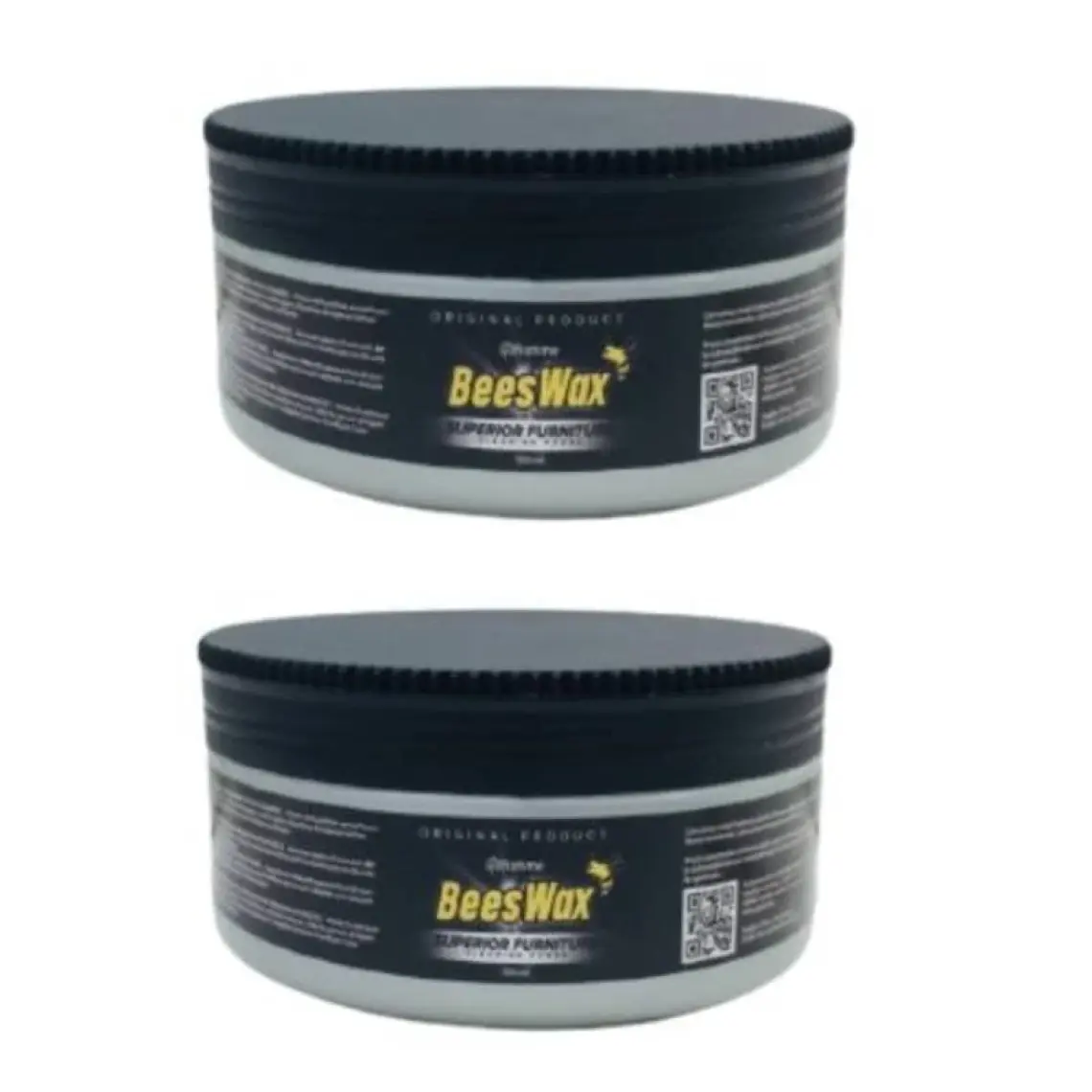 BeesWax 1+1 Paket Ahşap Onarıcı Parlatıcı Koruyucu Balmumu 2x150ml
