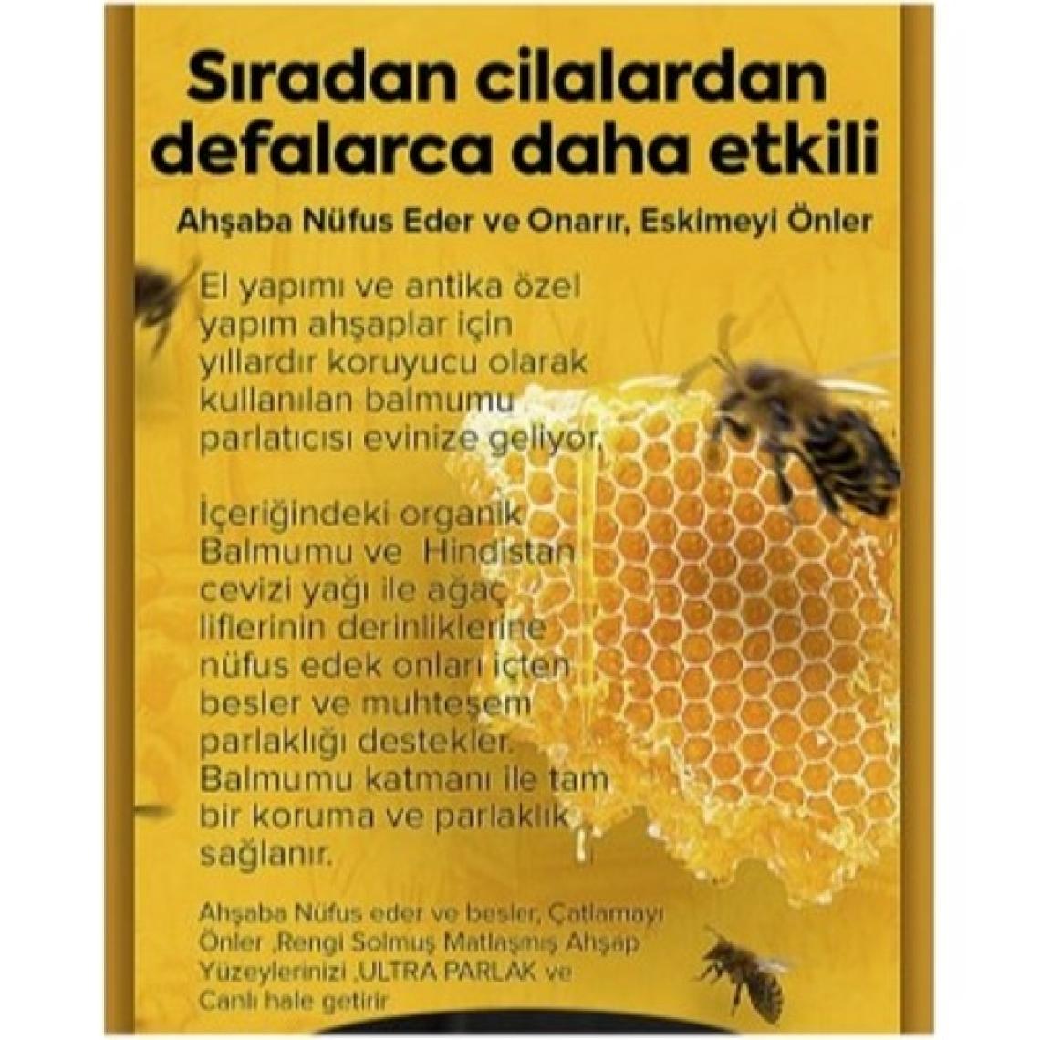 Beeswax Ahşap Onarıcı Parlatıcı Koruyucu Tekli 150Ml