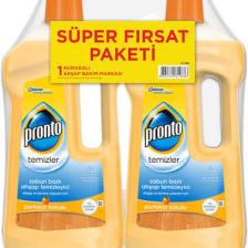 Pronto Ahşap Temizleyici Süper Fırsat Paketi (Portakal Kokulu) 750 ml + 750 ml
