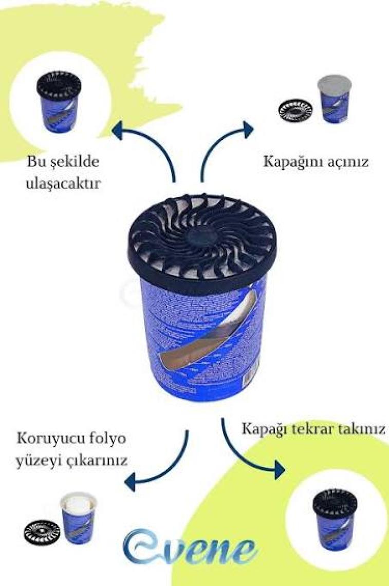 Evene Nem Alıcı Cihaz Aparat 200 gr Tablet Dahil Rutubet Giderici Önleyici Emici Küf Engelleyici