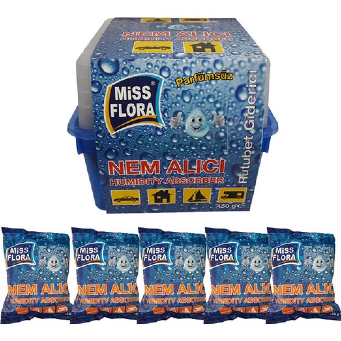 Miss Flora Nem Alıcı 450 Gr + 5 Adet Yedek