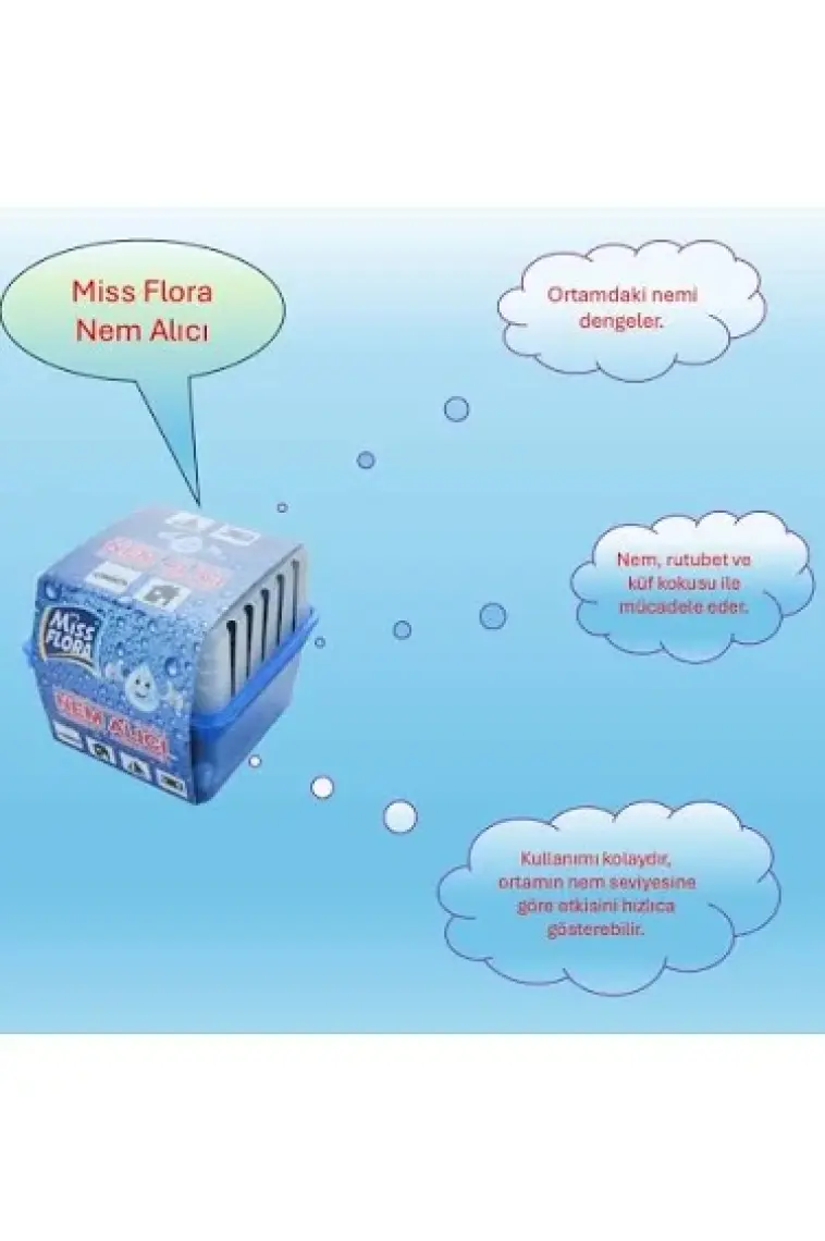 Miss Flora Nem Alıcı 450 G Yedek 12'li Paket