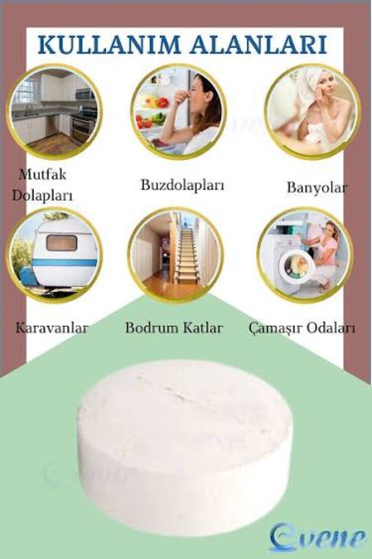 Evene Nem Alıcı 450 gr Yedek Tablet Rutubet Giderici Önleyici Emici Küf Engelleyici