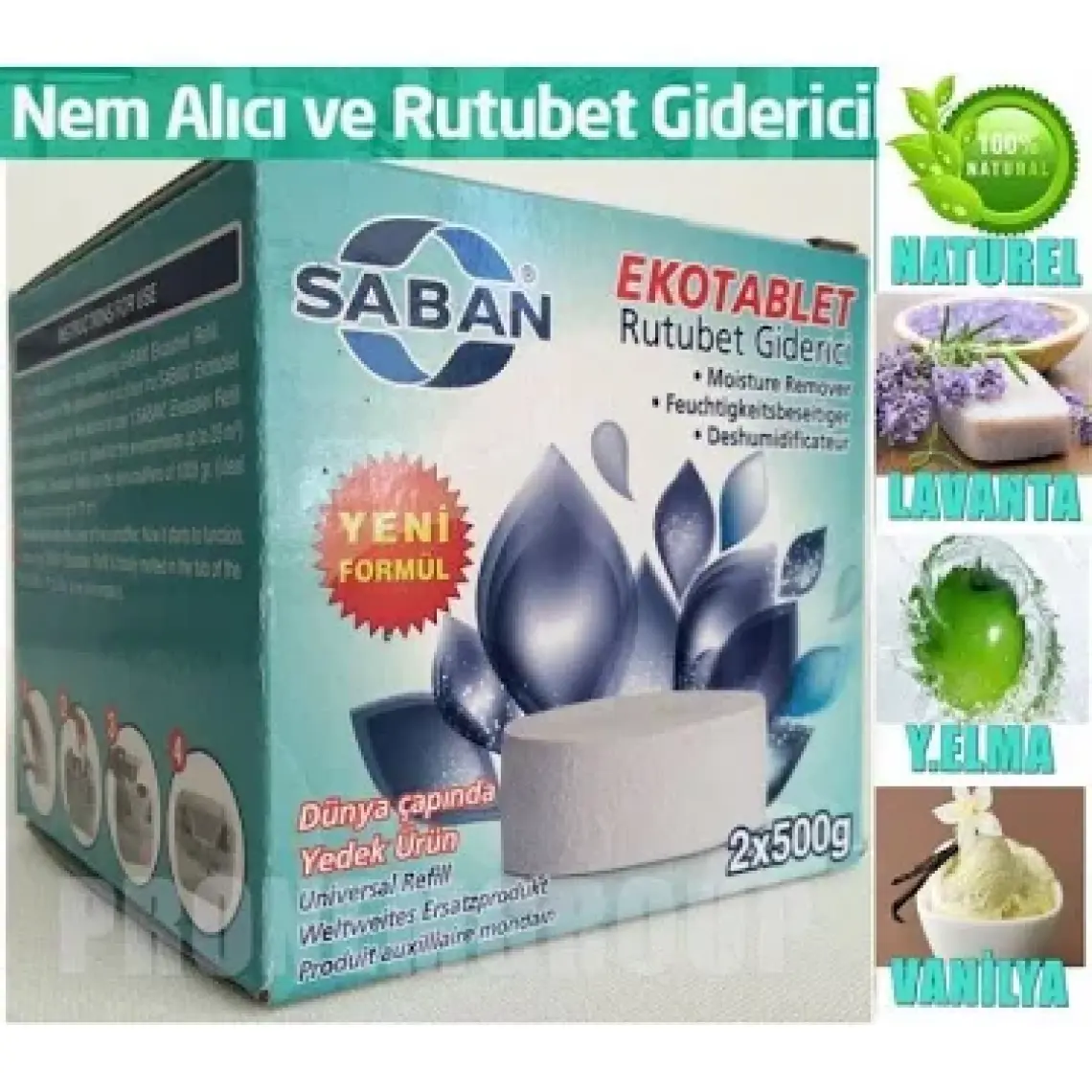 Rem  Yedek Tablet 2X500 Gr.
