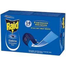 Raid Elektro Isıtıcı + 10 Kokusuz Mat