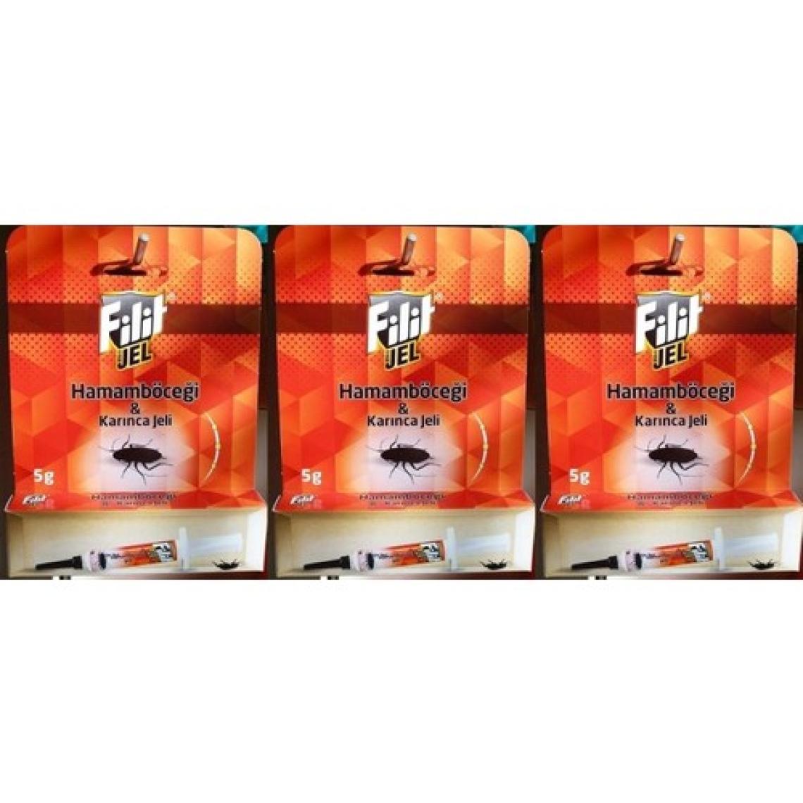 Filit Hamam Böceği ve Karınca Jeli 3 x 5 gr