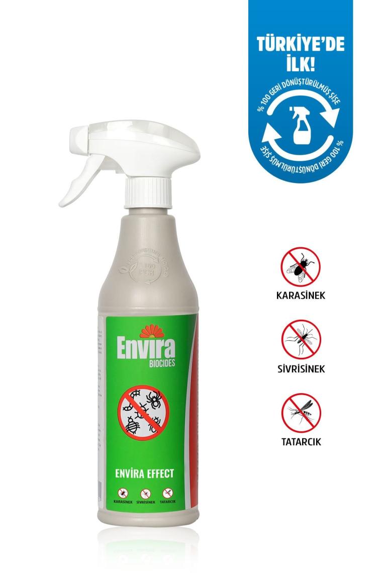 Envira Effect Böcek, Karasinek, Sivrisinek, Tatarcık Spreyi 500 ml