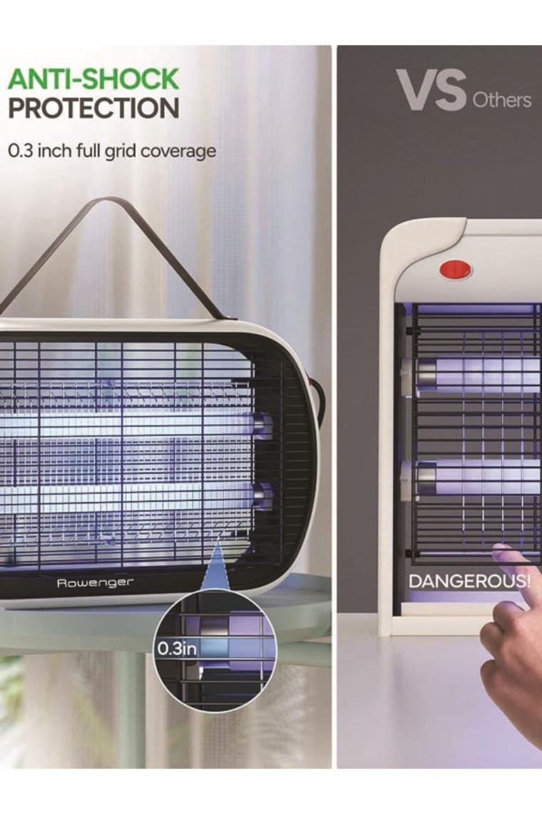 M15 20W UV Işıklı Elektrikli Sivrisinek Öldürücü Sinek Öldürücü Kovucu Sineksavar Cız