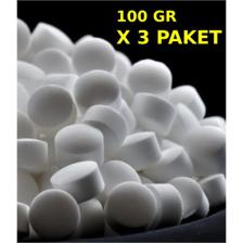 Tablet Naftalin 100 gr x 3 Paket(LAVABOLARDA KULLANILMAZ)