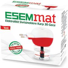 Esemmat Kablosuz Elektrolikit Sivrisineklere Karşı 30 Gece