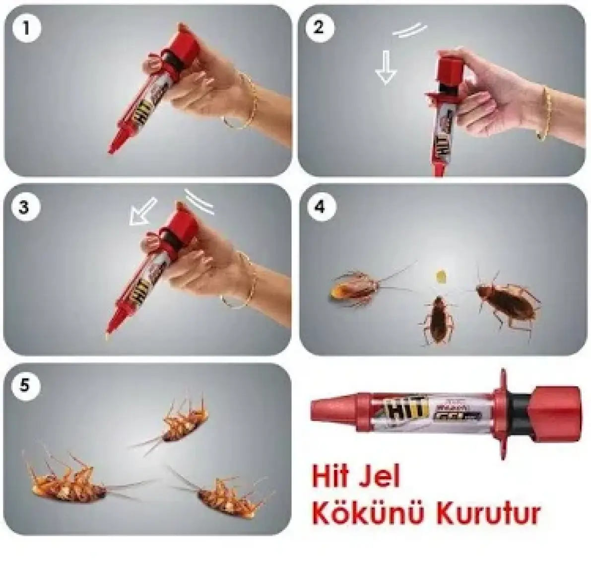 Özlem Hit Anti Hamam Böceği Jeli 20 gr