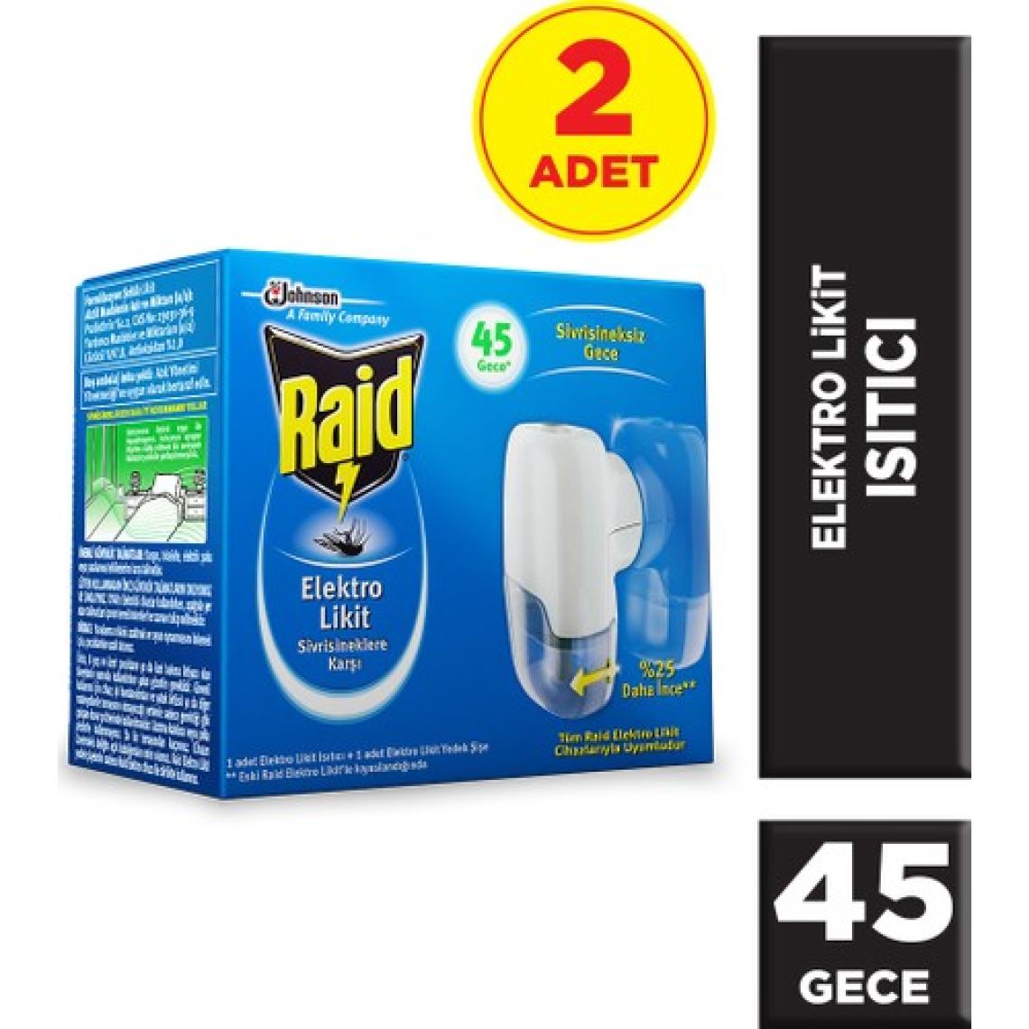 Raid Elektro Likit Sistem 45 Gece 2'li