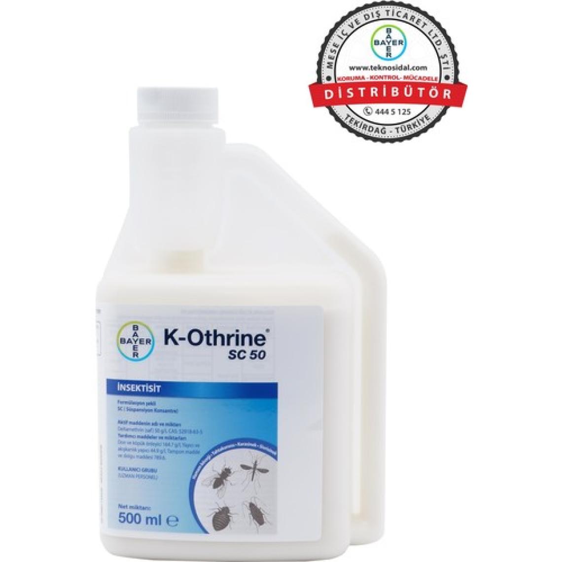 Bayer K-Othrine Sc 50 Genel Haşere İlacı 500 ml