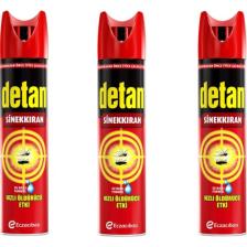 Detan Sinekkıran Su Bazlı Aeresol 275 ml x 3'lü