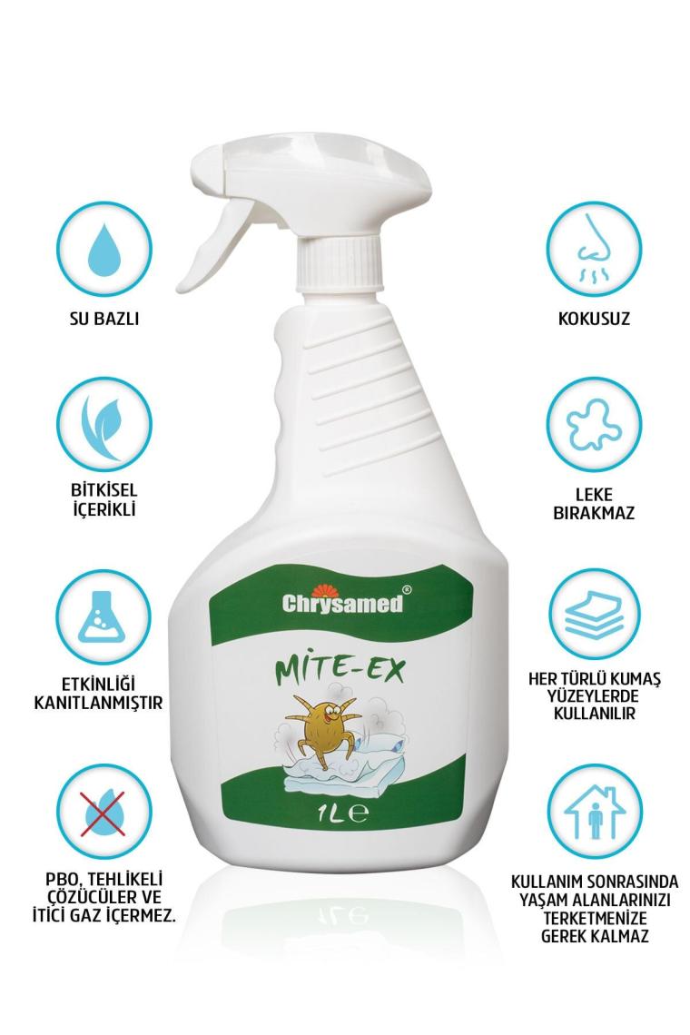 Chrysamed Mite-Ex 1 lt Akarlara Karşı Etkili İlaç