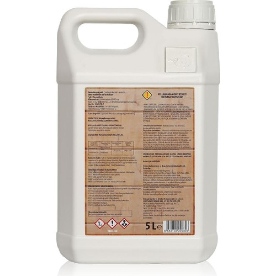 Chrysamed Worm-Ex 5 lt Ağaç ve Tahta Kurdu İlacı