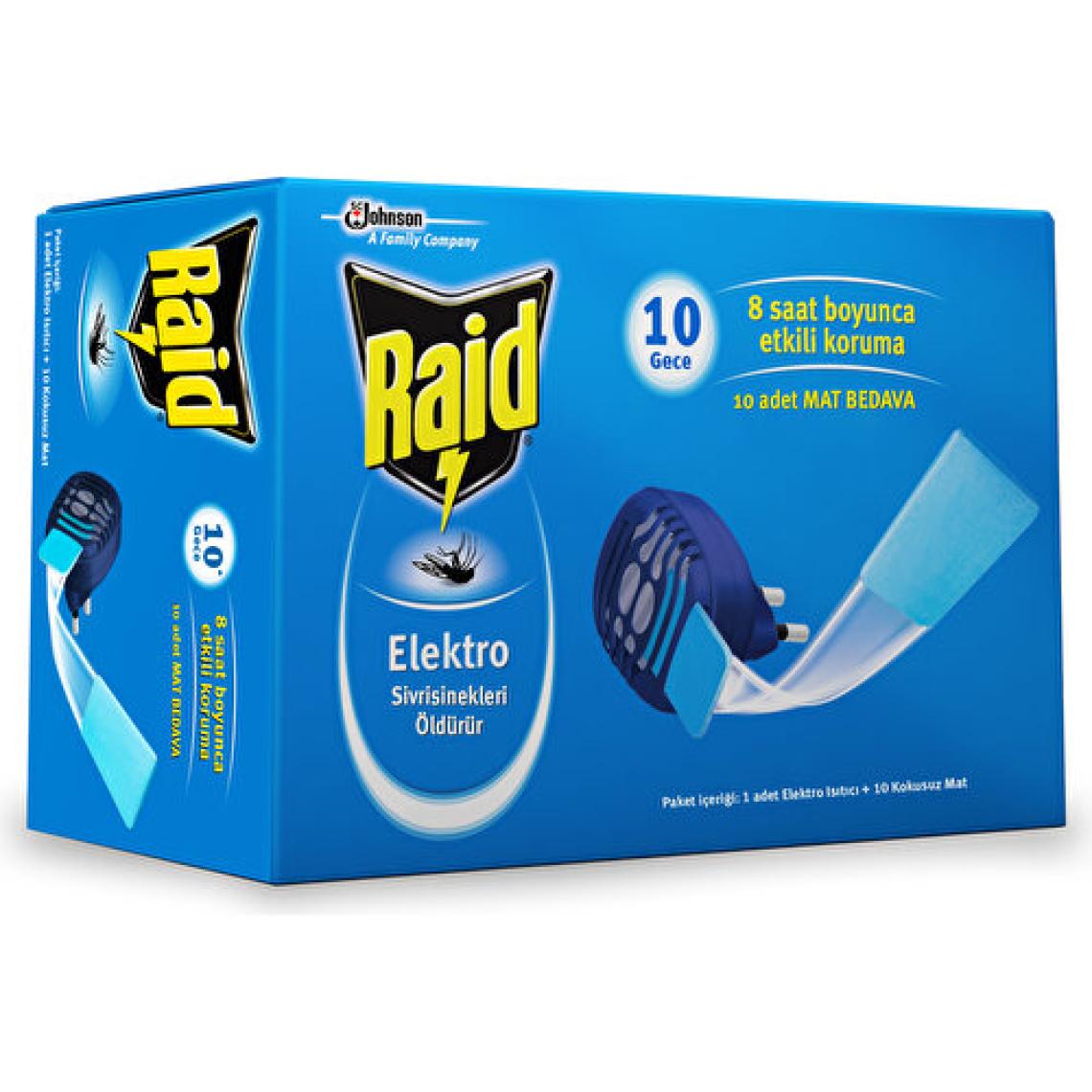 Raid Elektro Makine + 10 Mat Tablet