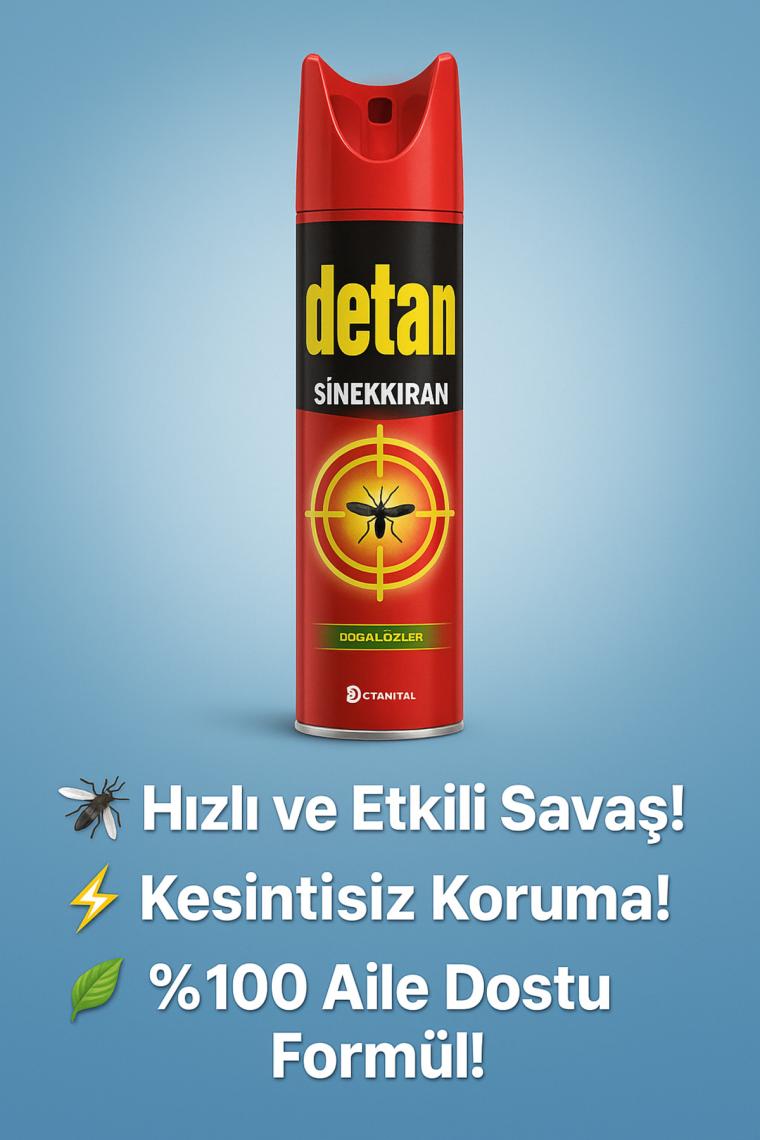Detan Sinekkıran Su Bazlı Aeresol 275 ml