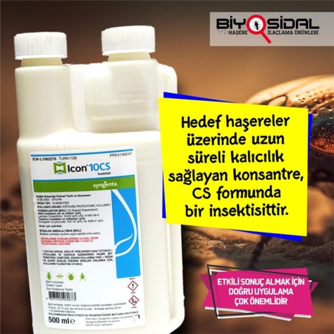Syngenta  Icon 10 Cs 500 ml Genel Haşere ve Böcek Öldürücü