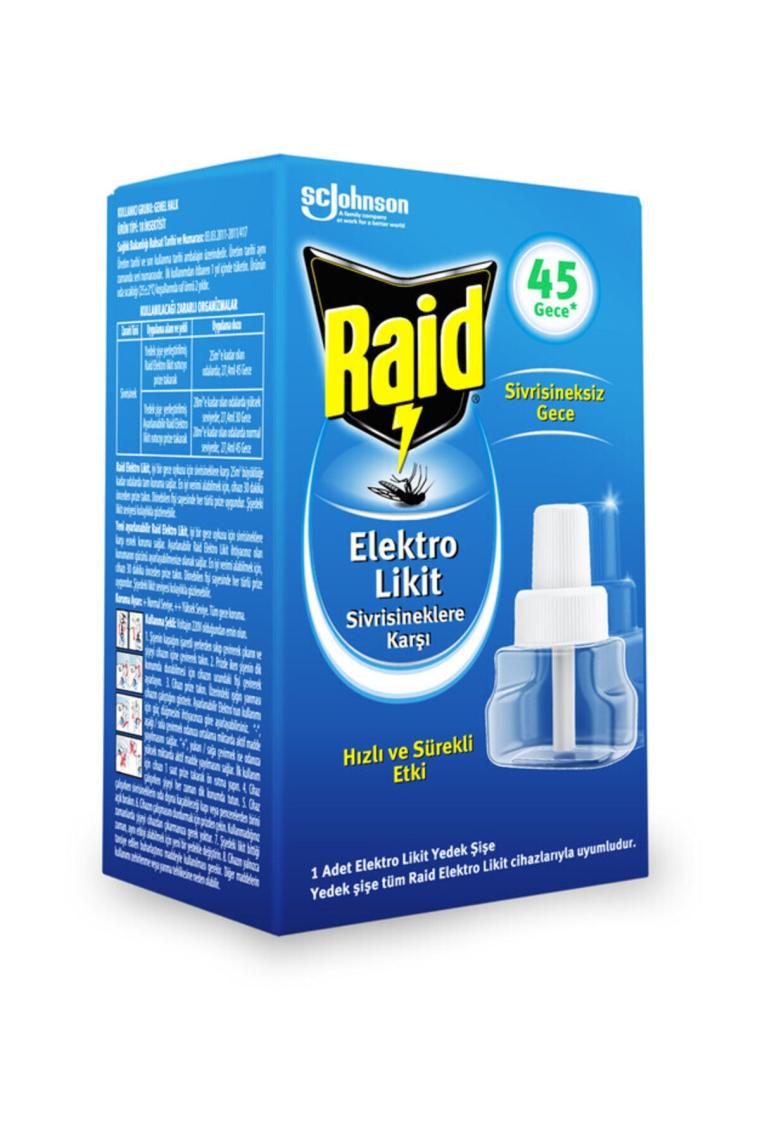 Elekro Likit 1 Yedek, 45 Gece (SİVRİSİNEKLERE KARŞI)