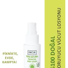 %100 Doğal Koruyucu Vücut Losyonu Sprey Yenidoğan Bebek Çocuk Için Limon Okaliptus Vegan 50 ml