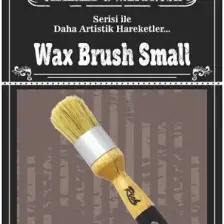 Wax Brush - Eskitme Fırçası - Small 801