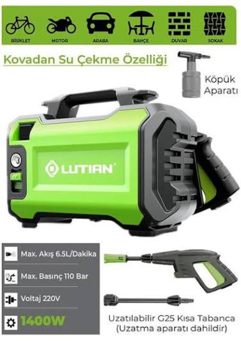 Lutıan LT2161-1400 110 Bar 1400W Yıkama Makınesı