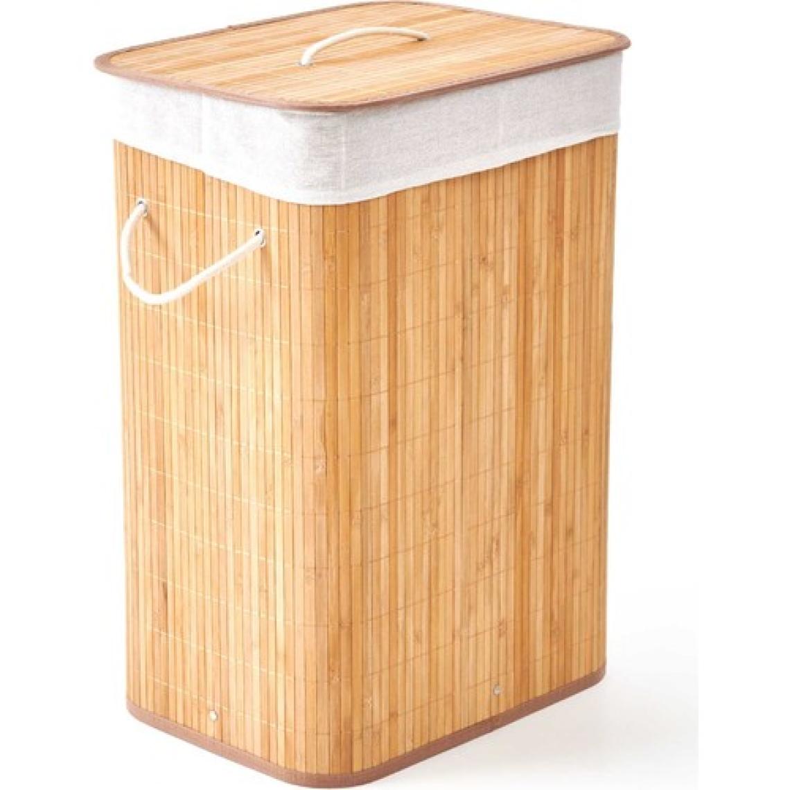 Decostyle Bambu Çamaşır Sepeti - 60 Litre
