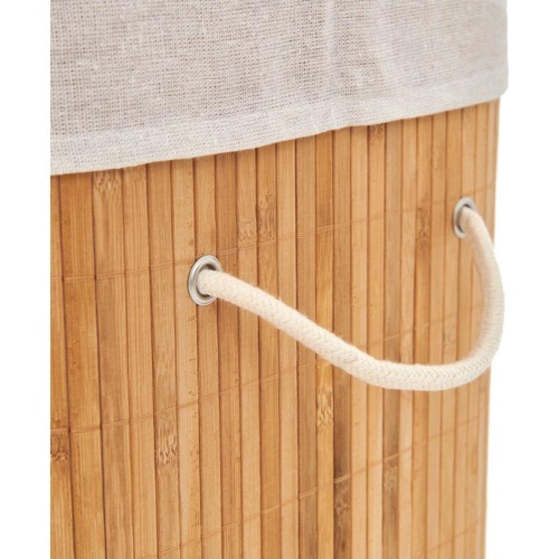Decostyle Bambu Çamaşır Sepeti - 60 Litre