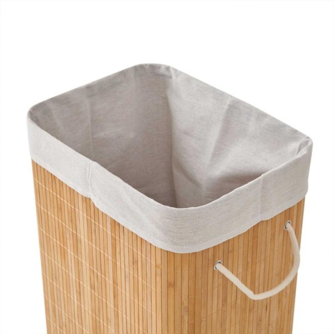 Decostyle Bambu Çamaşır Sepeti - 60 Litre