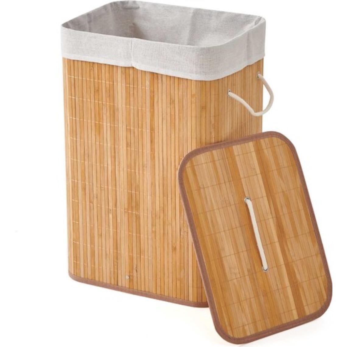 Decostyle Bambu Çamaşır Sepeti - 60 Litre