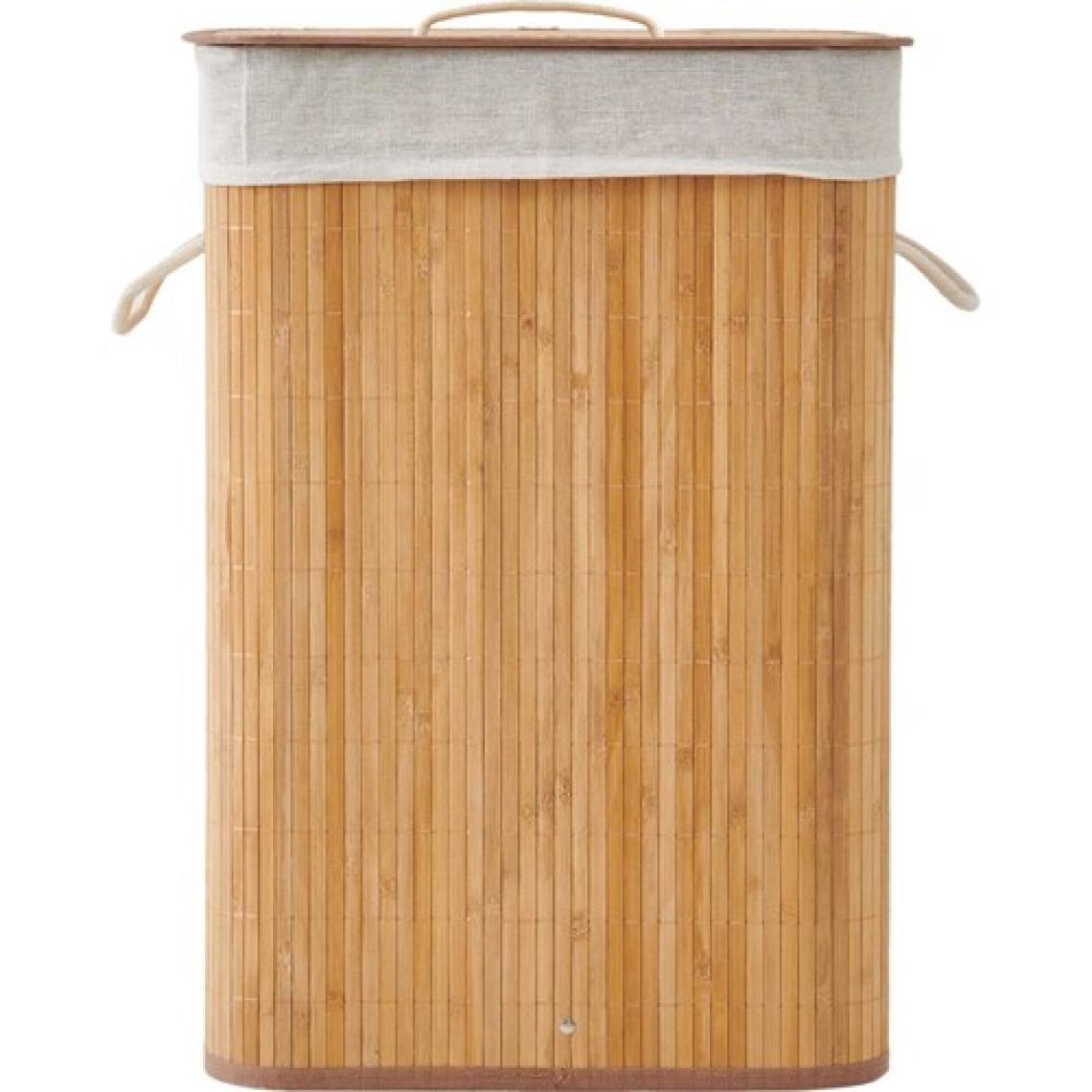Decostyle Bambu Çamaşır Sepeti - 60 Litre