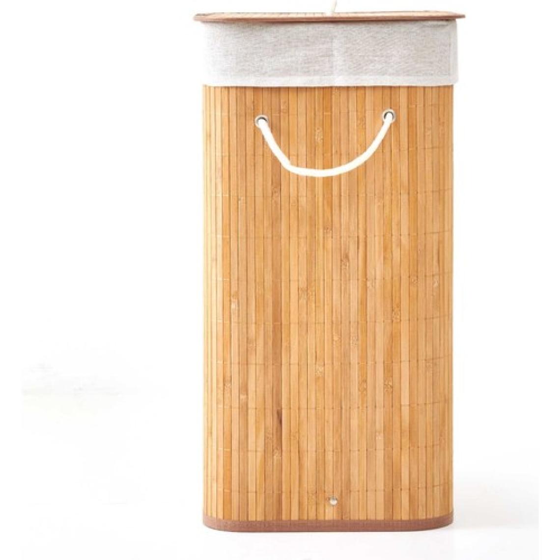 Decostyle Bambu Çamaşır Sepeti - 60 Litre