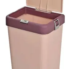 Motek Dokunmatik Kirli Çamaşır Sepeti (Gri-Beyaz)