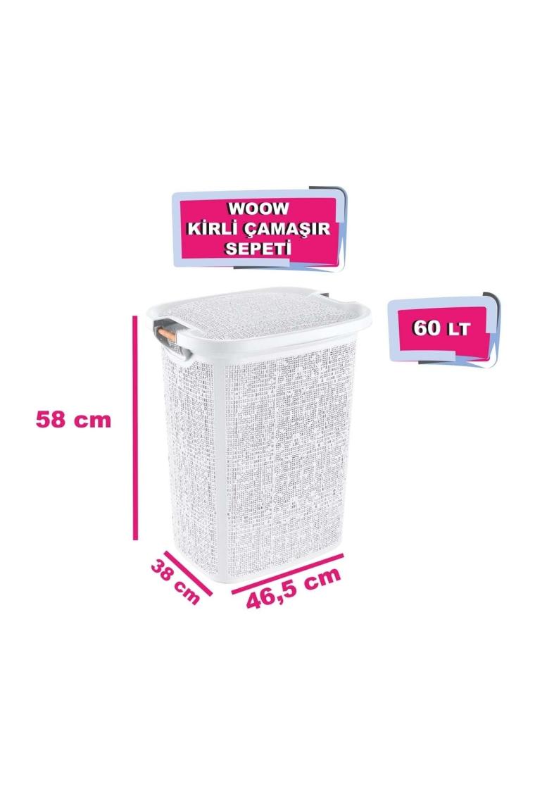 Woow Kirli Sepeti - Kirli Çamaşır Sepeti - Plastik Sepet