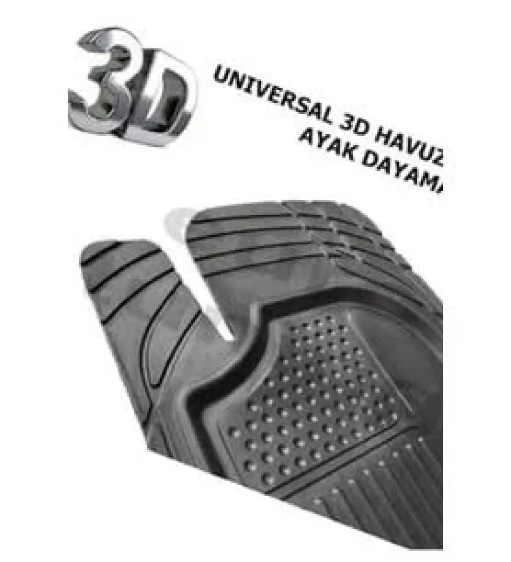 Fiat Panda 2004-2012 Havuzlu 3D Paspas Takımı 5 Parça